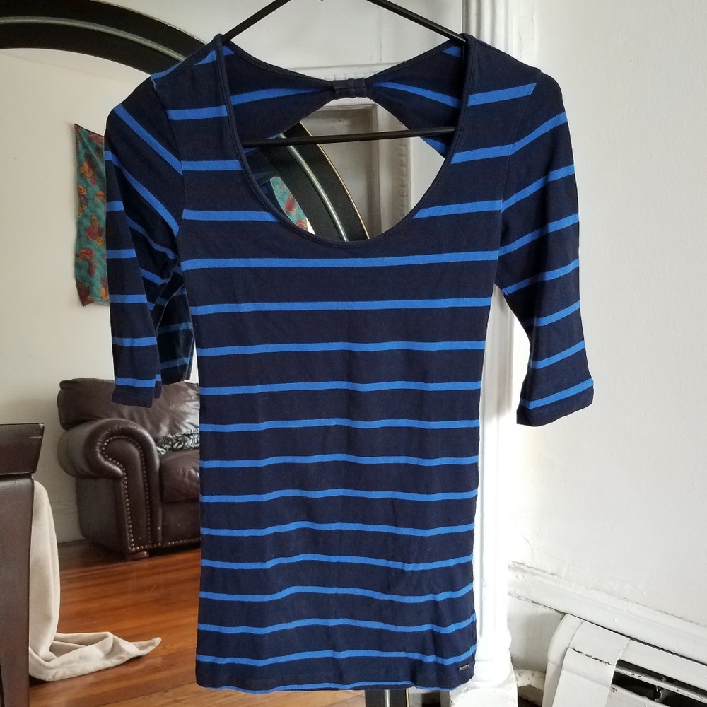Adorable Striped Mini Dress
